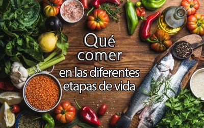 Qué comer en las diferentes etapas de vida