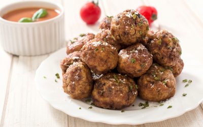 Albóndigas de tofu con curry