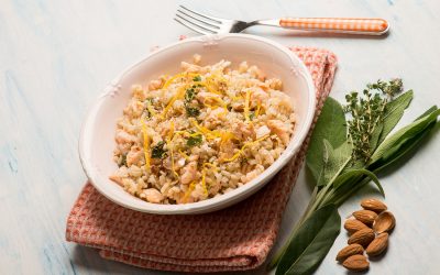 Arroz con almendras