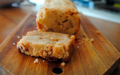 Budín de manzana con nuez