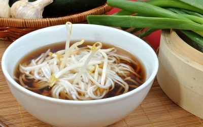 Caldo de germen de soya