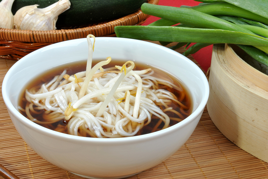 Caldo de germen de soya