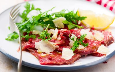 Carpaccio de res