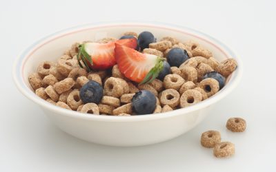 Cheerios con fruta