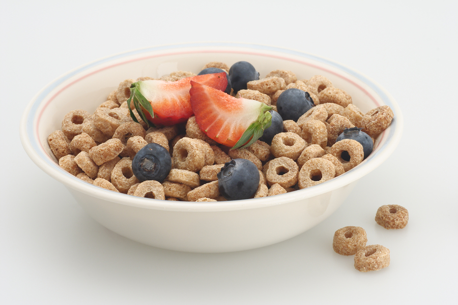 Cheerios con fruta