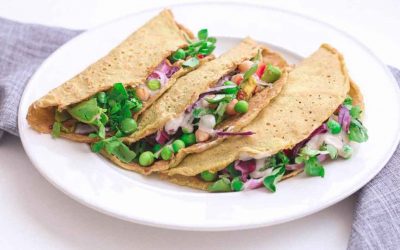 Crepas veganas y sin gluten