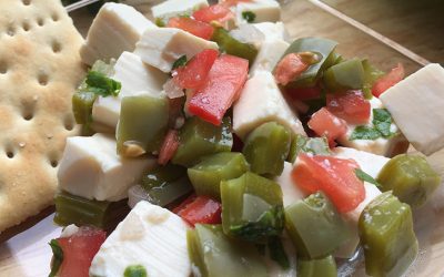 Ensalada de nopales y tofu