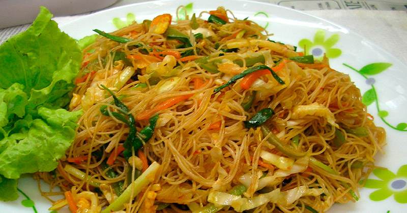 Ensalada con pasta integral y soya