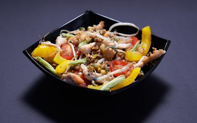 Ensalada de frijol de soya