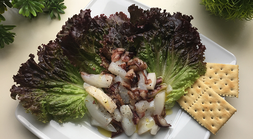 Ensalada de mariscos