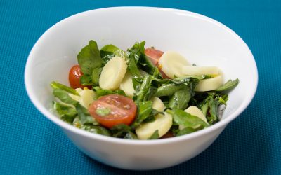 Ensalada de berros y palmitos