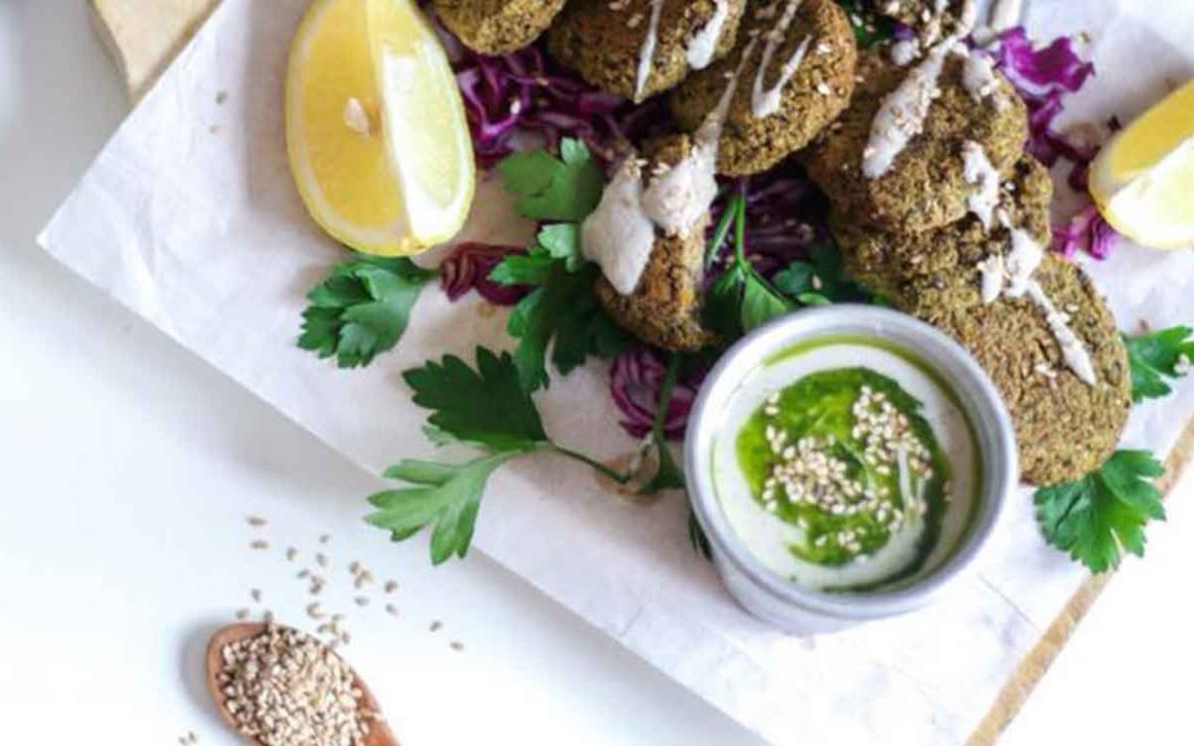 Falafel de quinoa y garbanzo