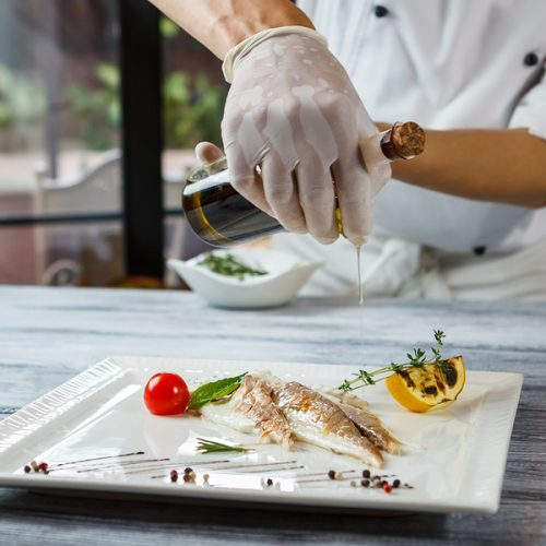 Filete de pescado con limón