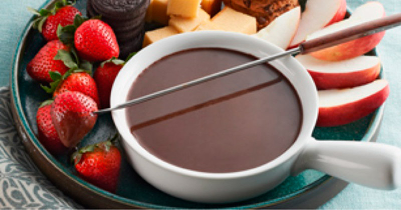 Fondue de chocolate