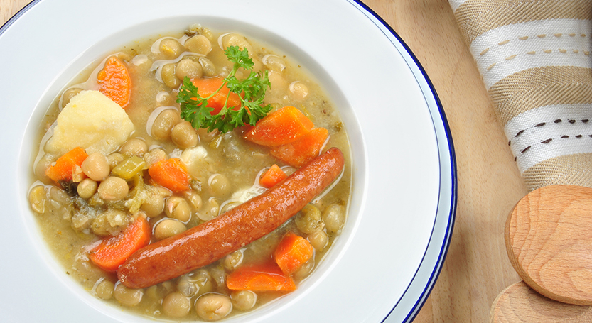 Guisado de zanahorias y frijol de soya - Vidactual