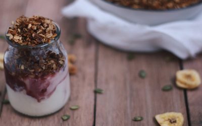 Granola de avena y quinoa