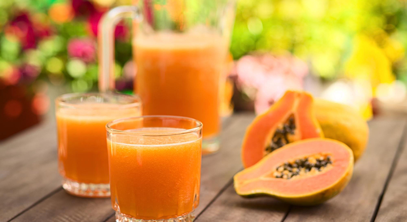 Jugo de papaya