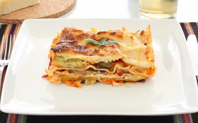 Lasagna vegana