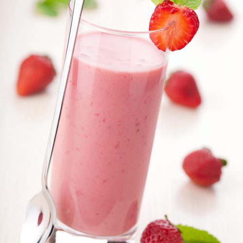 Licuado de fresa
