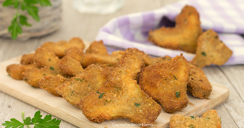 Milanesa de alcachofa