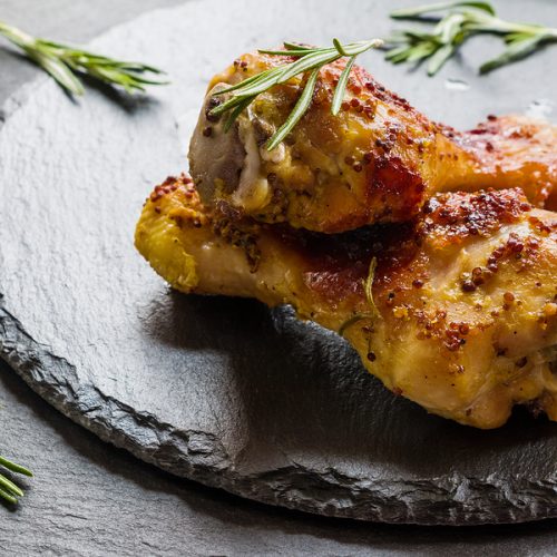 Pollo en salsa de mostaza