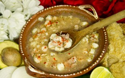 Pozole de pollo