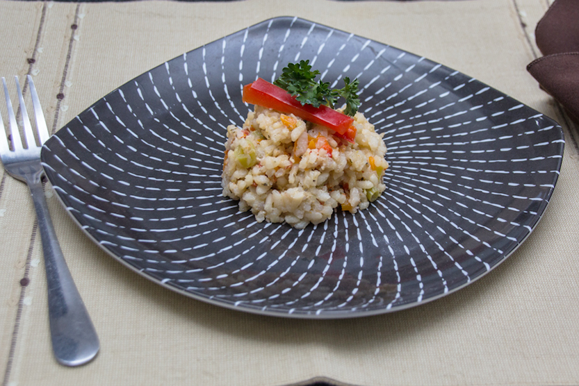 Risotto de verduras