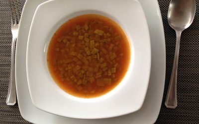 Sopa de nopales