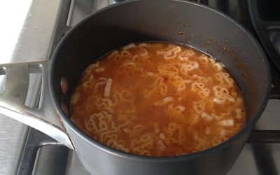 Sopa de pasta