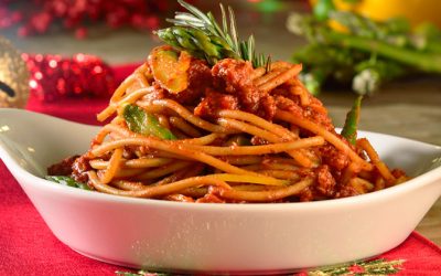 Spaghetti con jitomate