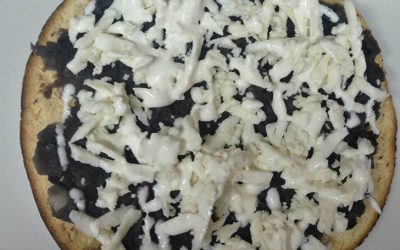 Tostadas de frijol