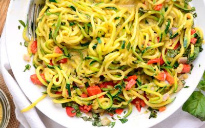 Zoodles de calabaza cremosos