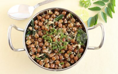 Ensalada de garbanzos y quinoa