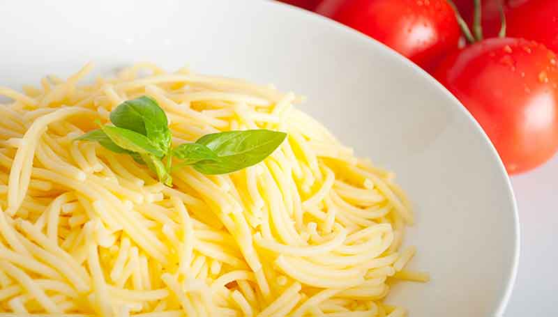 Spaghetti mantequilla