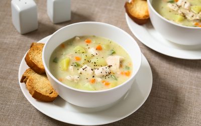 Sopa  ligera de verduras