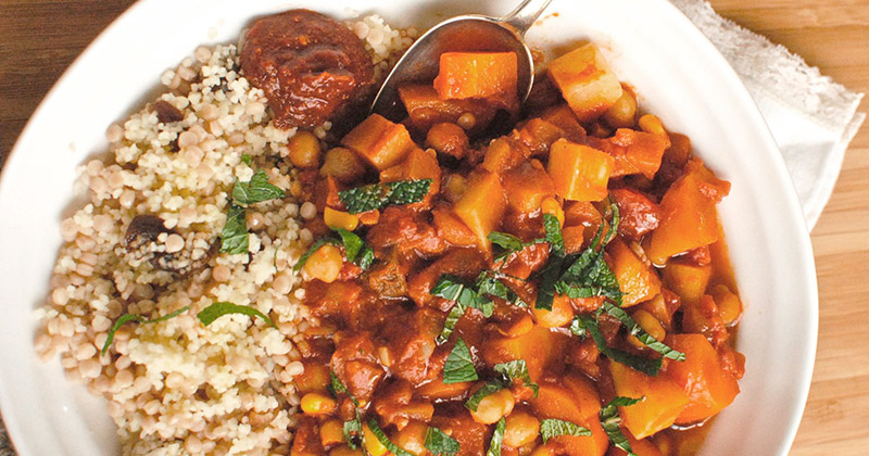 Cous cous con garbanzo