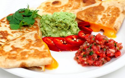 Sincronizadas con guacamole