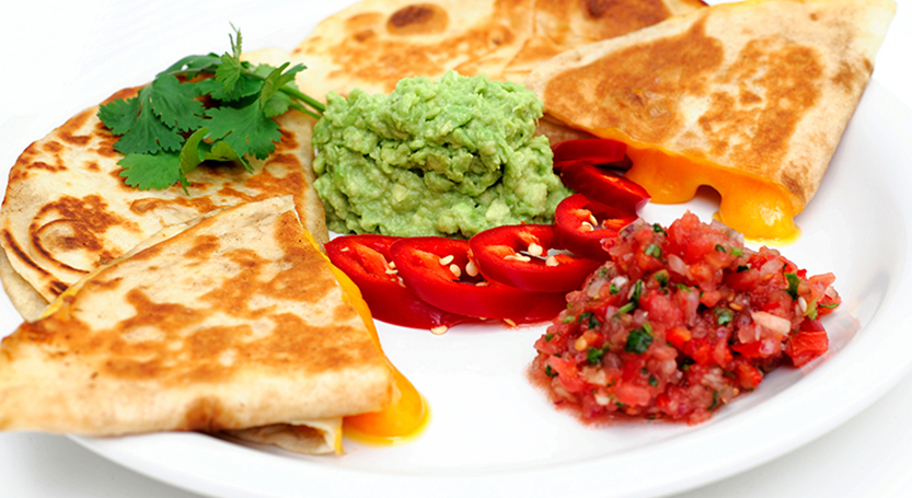 Sincronizadas con guacamole