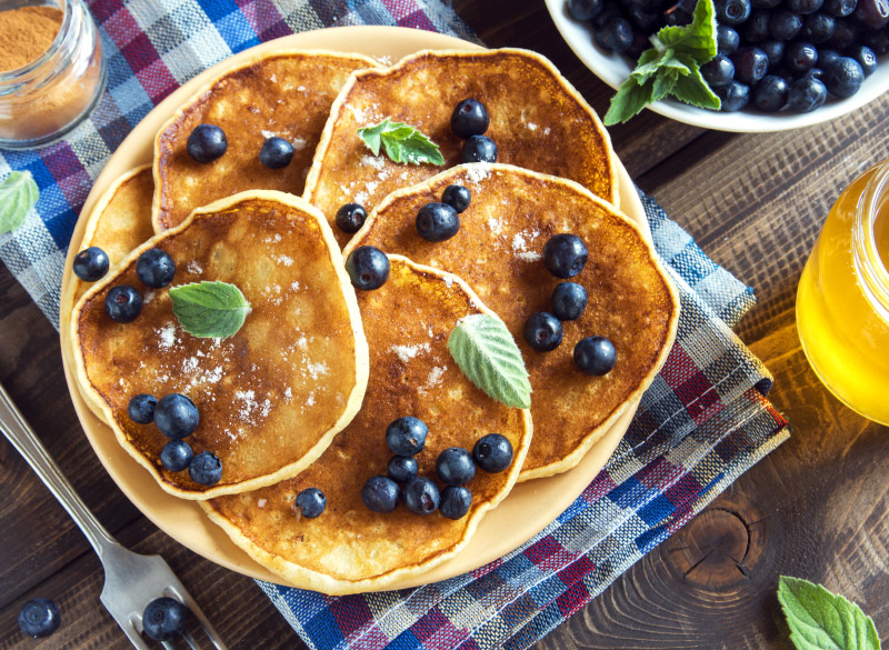 Blueberry Pancakes