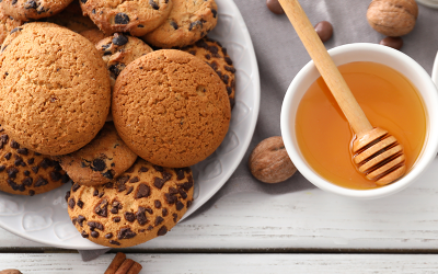 Galletas de miel y yogurt