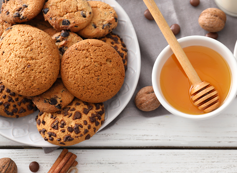 Galletas de miel y yogurt