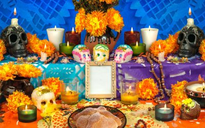 Altar del día de muertos