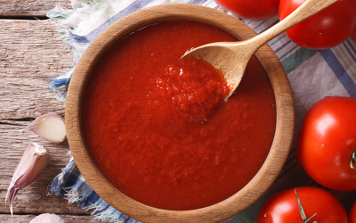 Salsa de tomates deshidratados