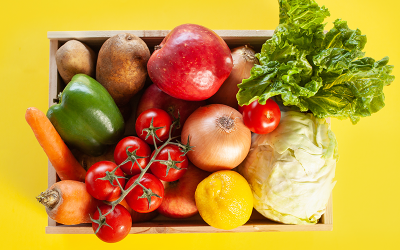 Frutas y verduras que te ayudan a bajar de peso