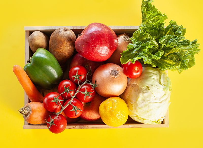 Frutas y verduras que te ayudan a bajar de peso