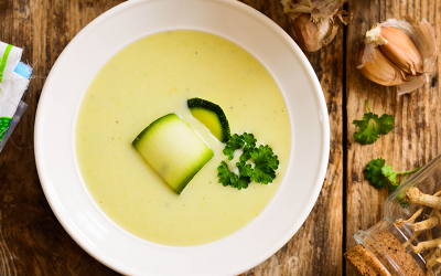 Sopa de calabaza rostizada