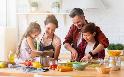 4 recetas para cocinar con niños